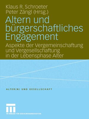 cover image of Altern und bürgerschaftliches Engagement